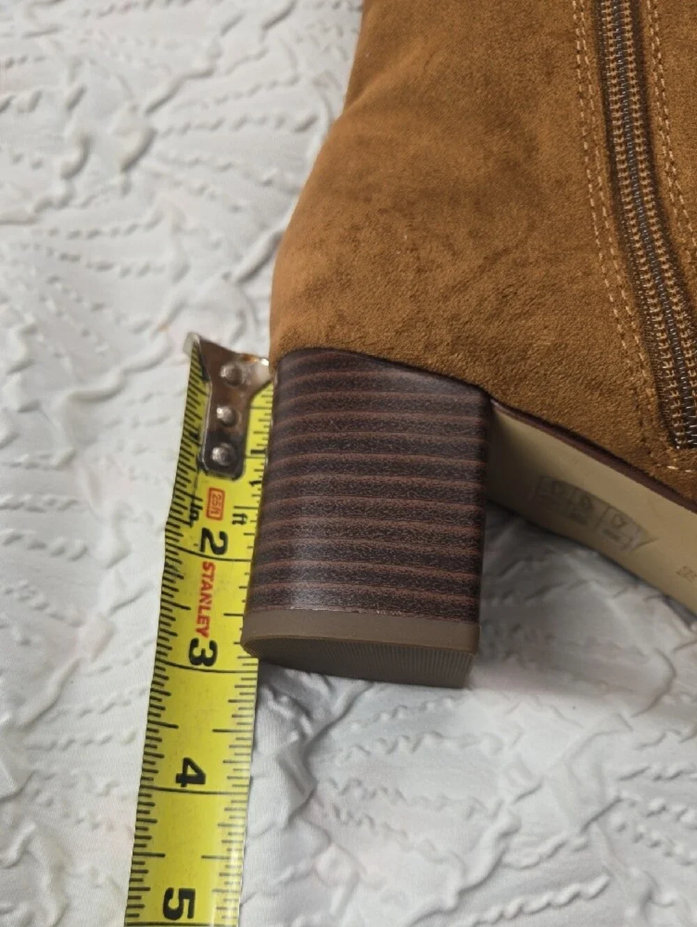 NIB-J. Crew Warm Brandy Suede Knee High Block Heel Boots